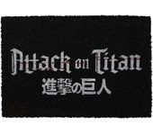 SD TOYS - Felpudo 60x40 cm Logo Attack on Titan