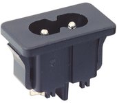 Base toma corriente alimentación a presión para clavijas 10.680 y 10.681 Electro DH. 10.685 8430552057719