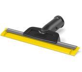 Kärcher Boquilla para limpieza de ventanas Comfort con labio de secado largo y flexible para una limpieza de ventanas higiénica y sin marcas, accesorio original de limpiadoras de vapor de Kärcher