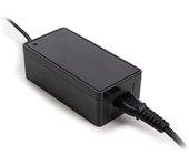 HQ-Power Adaptador Universal de Corriente CA/CC, para Equipos informáticos, 12 V CC, 3 A máx., 36 W, Clavija de 90°, Negro