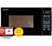 Sharp Home Appliances R-242 BKW microondas Negro Solo microondas Encimera 20 L 800 W