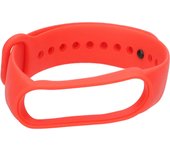 Pulsera compatible con la última versión de la smart band de xiaomi, mi band 5, amazfit band 5, en color rojo.