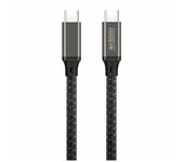 Cable USB Urban Factory CAB04UF Gris 2 m - Marca: Urban Factory - EAN: 3760170884585