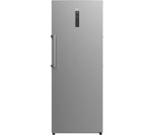 Cecotec Congelador Vertical de 380L Bolero CoolMarket UF 380 Inox. Motor Inverter Plus, Ahorro Energético, Total No Frost, Pantalla de Control, Convertible a Frigorífico, Acero Inox