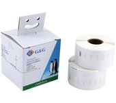 G&g etiketten 36mm x 89mm sw-ws komp. m. dymo 99012/ s0722400