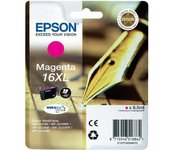 Epson T1633/16XL - Cartucho de Tinta para impresoras de inyección (6,5 ml), Color Magenta