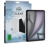 EIGER - Vidrio templado Premium Asahi 2.5d para Apple iPad Air 13