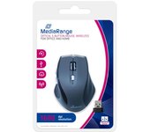 MediaRange MROS203 ratón Oficina mano derecha RF inalámbrico Óptico 1600 DPI