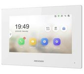 Monitor de vídeo Portero - Pantalla TFT de 7" - Audio bidireccional - 2 Hilos, WiFi, SIP - Ranura para Tarjeta microSD de hasta 128 GB - Montaje en Superficie | Blanco
