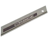 STANLEY FATMAX Hojas de cutter Carbide de 18mm, hasta 10 veces más cortes, filo resistente, cuerpo de acero flexible, dispensador de 50 hojas, STHT8-11818