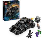 LEGO DC Batman: Tumbler de Batman vs. Two-Face y The Joker Juguete del Caballero Oscuro, Batmóvil y Minifiguras de Superhéroes y Villanos, Regalo para Niños y Niñas de 8 Años o Más 76303