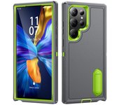 Funda para Samsung Galaxy S23 Ultra Plus S22 Ultra Plus A54 A53 A14 A53 Protector Resistente y Resistente con Funda con Soporte, Gary Light Green, para Samsung S22 Ultra