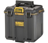 DEWALT DWST08035-1 - Caja de herramientas ToughSystem 2.0, Compacta y profunda, Alta visibilidad, Separador extraíble y bandeja para piezas pequeñas, IP65, cerraduras de fácil deslizamiento