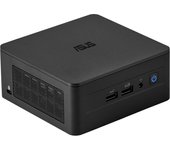 ASUS NUC 13 Pro - Ordenador de sobremesa Barebone (Intel Core i7-1360P, Intel UHD Graphics, sin Memoria, sin Almacenamiento, sin SO, no Incluye Cable de alimentación)
