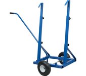 Plataforma de transporte de 200 kg, 2 neumáticos, carro de transporte