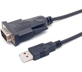 Equip 133391 cable de serie Negro 1,5 m USB tipo A DB-9