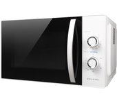 Microondas Grunkel con grill de 800w y 25 litros de capacidad MWG-25MA con 5 niveles de potencia, descongelacion y plato de 24,5cm.