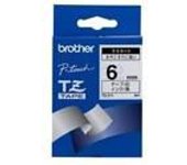 Brother Black on White Gloss Laminated Tape, 6mm cinta para impresora de etiquetas TZ