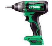 Hikoki WH18DFW2Z - Llave de impacto con batería (1/4", 18 V, par fijo máximo: 150 Nm, pernos y tuercas: M6-M14, sin escobillas, maletín de accesorios, sin batería ni cargador)