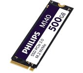 Philips Unidad Interna de Estado sólido M.2 M140 NVMe PCIe Gen3 500 GB (2280) para PC de sobremesa y portátil, edición de gráficos y vídeos, Juegos, Lectura de 3500 MB/s, Escritura de 2800 MB/s