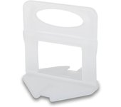 RUBI 2846 | Bridas de Nivelación para Cerámica | Brida de 1,5 mm para Baldosas Cerámicas de entre 11 y 20 mm | Para Formatos de 30x30 cm y Superiores | 100 unidades | BRIDA DELTA LEVEL SYSTEM