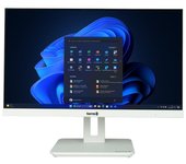 Terra PC todo en uno 2420HA wh GREENLINE - Pantalla FHD de 23,8", Intel Core i5, RAM 8 GB, SSD 256 GB, Windows 11, diseño ecológico, blanco