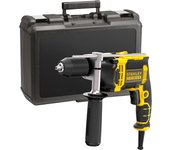 Stanley FatMax FMEH750K-QS - Taladro Percutor con Cable 750W, 54.400 ipm, Incluye Maletín