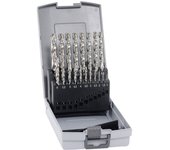 alpen 102219100 Jobber Taladros Hss cobalto KP 19 pcs. De PVC, 0 V, color gris