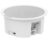 Altavoz de Techo secundario Hikvision de 6 W. Conexión al Altavoz Principal para amplificación.
