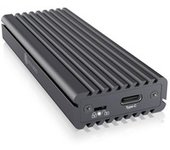 IB-1817MC-C31 Caja externa para unidad de estado sólido (SSD) Gris M.2, Caja de unidades