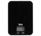 TM Electron Báscula de Cocina 5Kg Negra