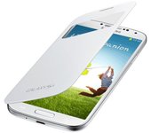 Samsung Funda View Cover Blanca para Samsung Galaxy S4