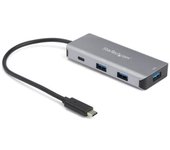 Startech Hub USB-C de 3x USB-A/1x USB-C Gris