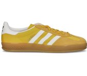Adidas - Zapatilla Gazelle Indoor, Hombre, Crew Yellow-White, 8,5 UK