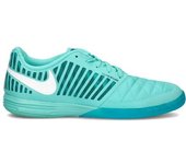 Nike - Zapatilla de fútbol sala Lunar Gato II, Unisex, Green Frost-White, 11,5 USA