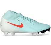 Nike - Bota de fútbol Phantom Luna II Academy FG/MG, Unisex, Mint-Atomic Red-Off Noir, 9,5 USA