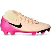 Nike - Bota de fútbol Phantom Luna II Academy FG/MG, Unisex, Crimson Tint-Black-Pink Blast, 9,5 USA