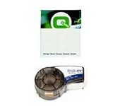 Q-Nomic M21-375-499 Cinta Tela de nailón Negro sobre blanco 9,53mm x 4,88M