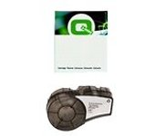 Q-Nomic M21-375-488 Cinta Poliéster Negro sobre blanco 9,53mm x 6,40M