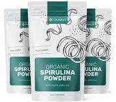 FutuNatura 3x Spirulina orgánica en polvo, en total 750 g