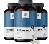 HealthyWorld® 3x Policosanol 25 mg, en total 270 cápsulas