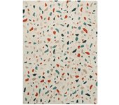 Lorena Canals Alfombra lavable de algodón blanco 140x200
