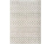 Livabliss Alfombra bereber étnico gris/verde 200x275