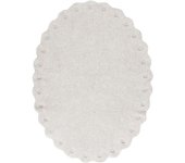 Lorena Canals Alfombra lavable de algodón blanco 130x180