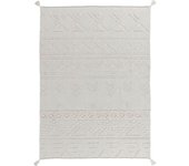 Lorena Canals Alfombra lavable de algodón blanco 200x300