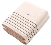 Scalpers Set de 2 toallas de algodón beige 90x150cm