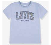 LEVIS KID'S Camiseta Floral Batwing Seasonal Graphic LEVI'S® infantil azul grisáceo