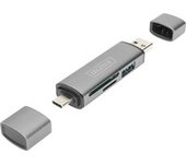 Dual Card Reader Hub USB-C™ / USB 3.0, OTG, Lector de tarjetas