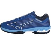 Zapatillas de padel mizuno wave exceed light clay court azul homb