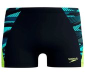 Bañador speedo endurance+ max splice aquashort hombre negro/ amar